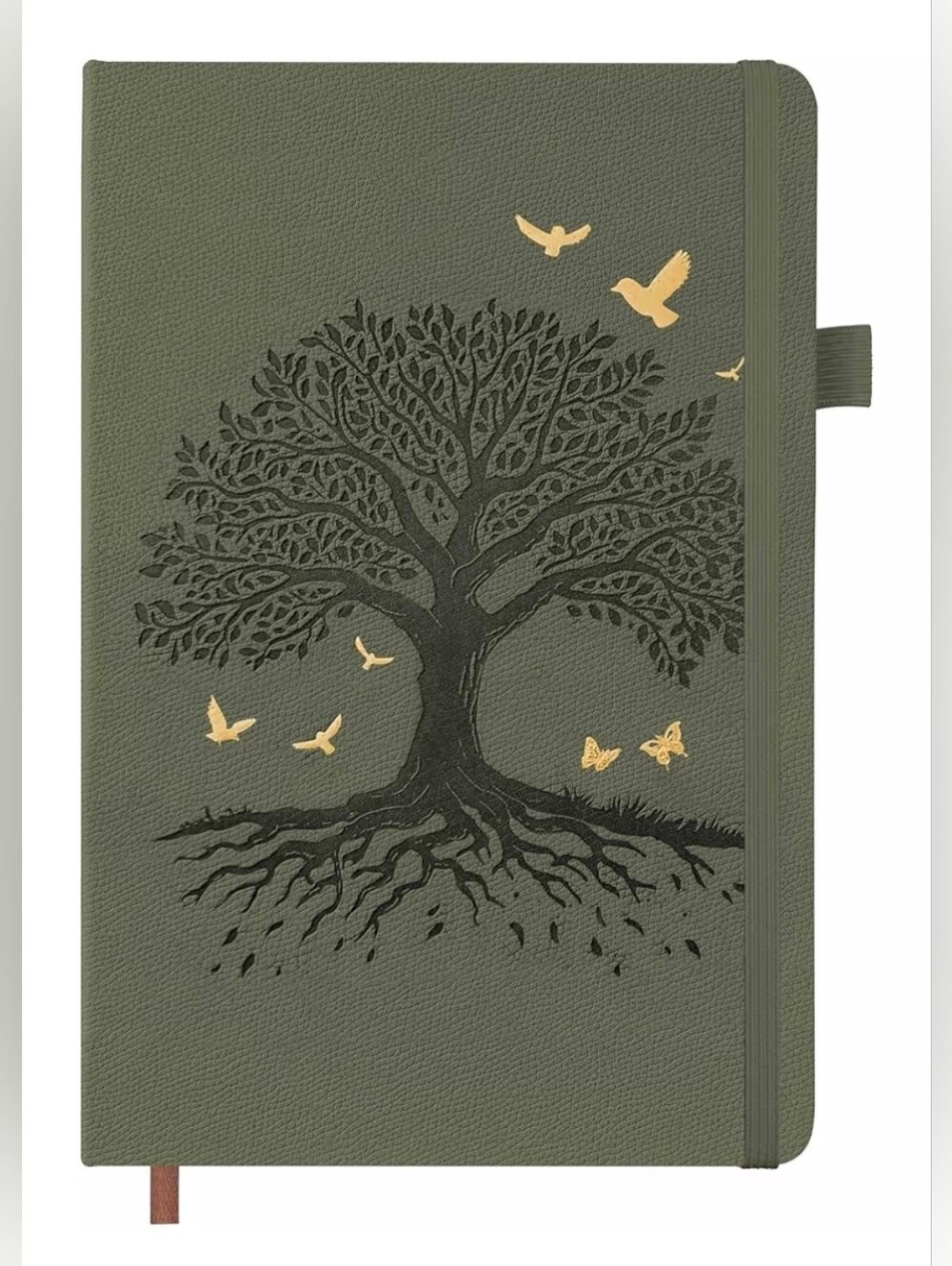 Green Embossed Tree of Life Journal | NEW WITH TAGS |